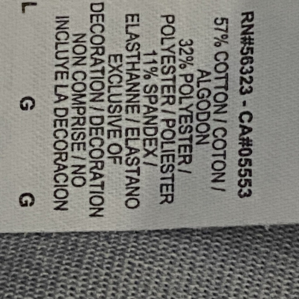 Nike Leggings Women sz L Swoosh Logo Stretch Athletic Gray Pattern - Picture 10 of 10